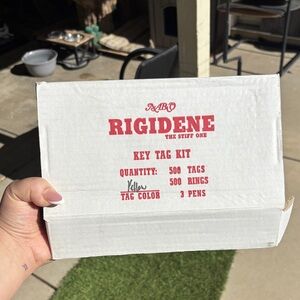 Key Tag Kit - Yellow